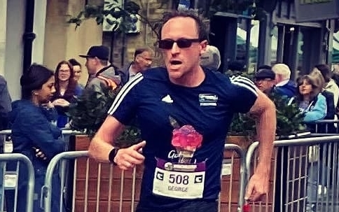 George Reed is running the London Marathon on behalf of City PM to support charity Give Them A Sporting Chance