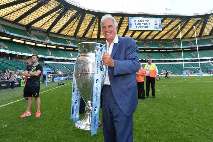 Nigel Wray has been in at the Saracens helm for over 25 years