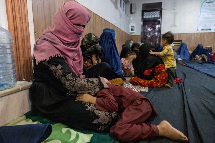 More Displaced Afghans Arrive In Kabul As Taliban Gains Ground