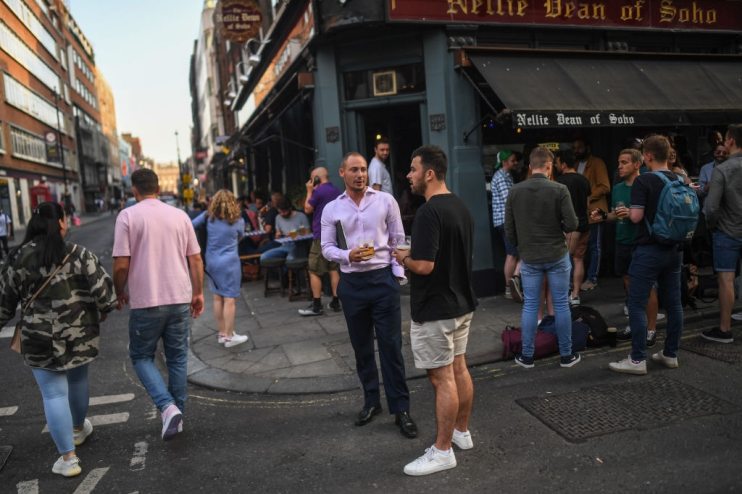 Central London Sees Rise In Workers Returning To The Office