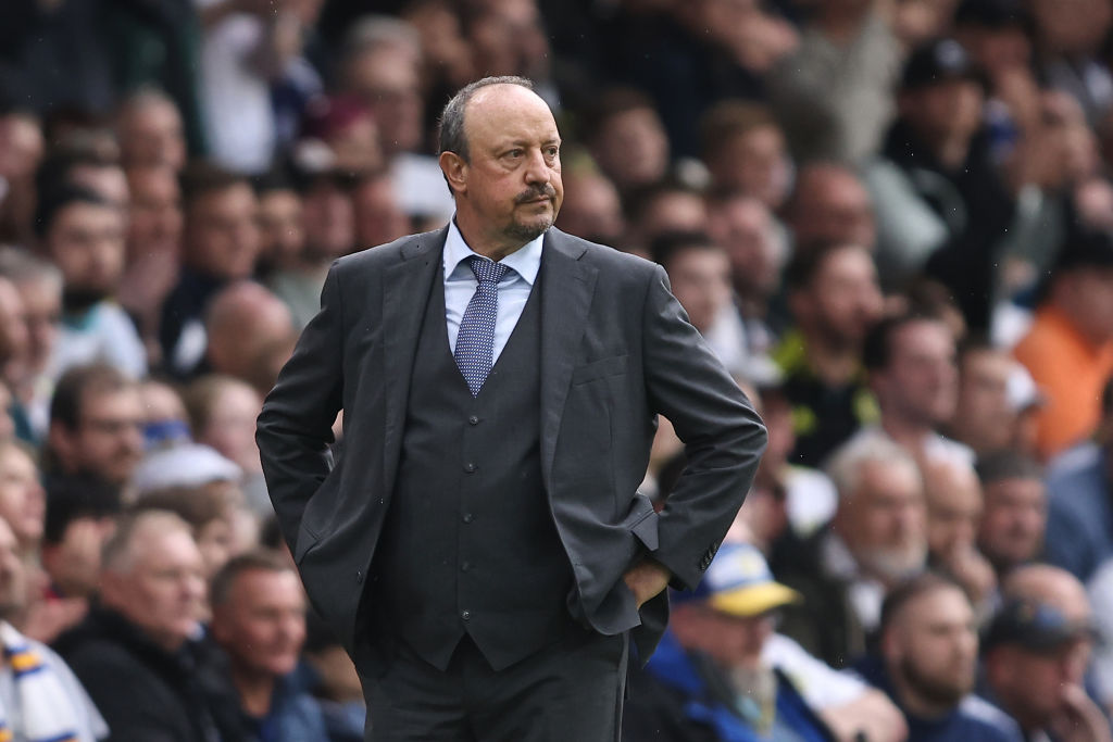 Rafa Benitez's Everton have taken two points from seven league games