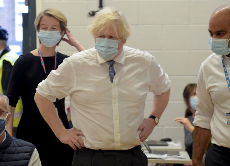 PM Visits Vaccination Centre In London