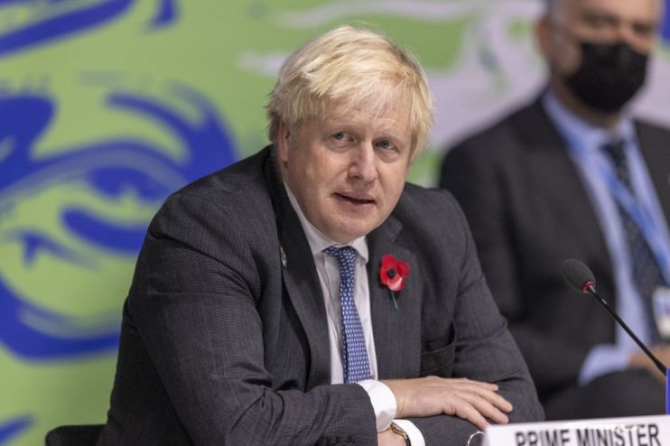 U.K. Prime Minister Johnson At The COP26 Climate Conference