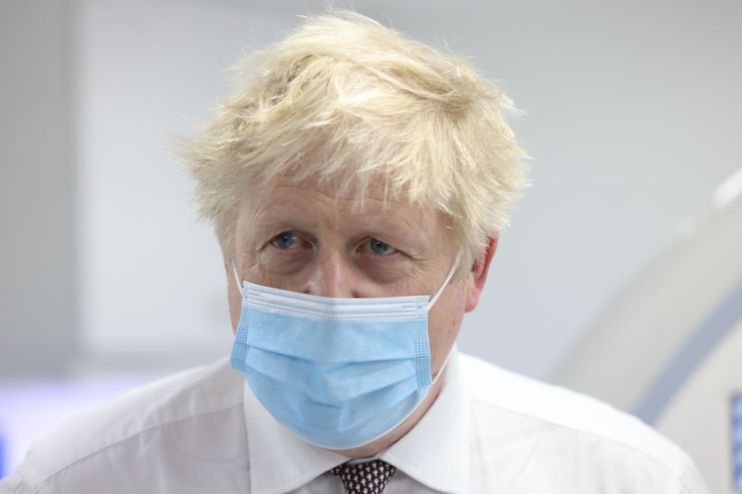 Boris Johnson Visits A Hospital In North London