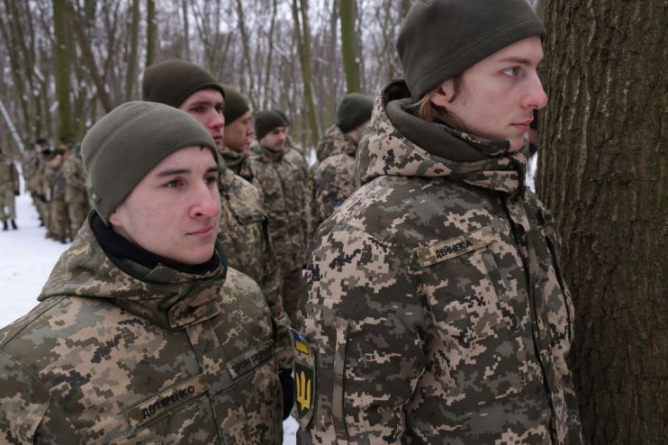 Volunteer Defence Unit Trains In Kyiv
