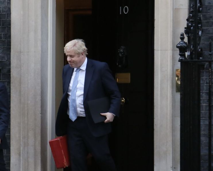 British Prime Minister Boris Johnson