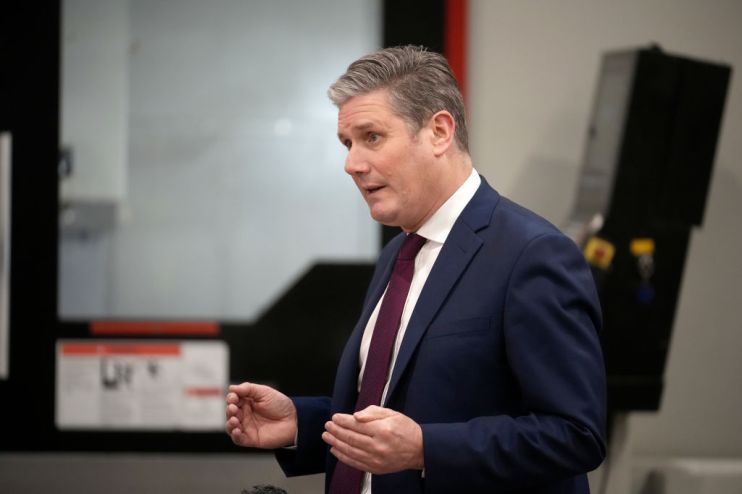 Keir Starmer Visits Burnley On Labour's Security, Prosperity, Respect Tour