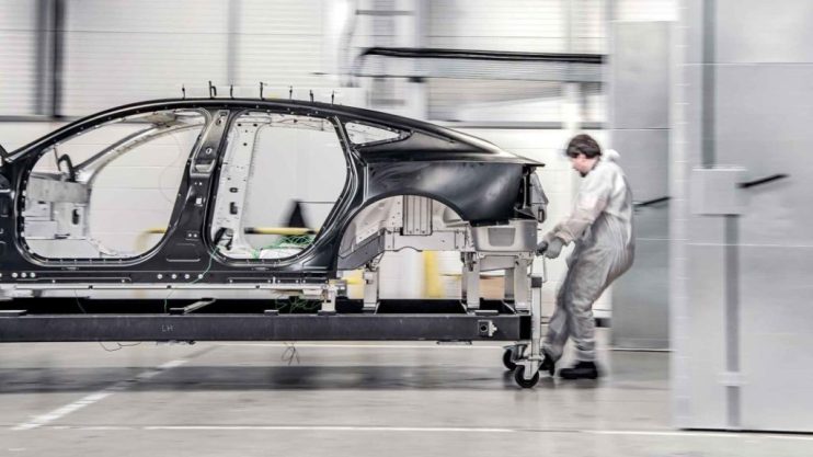 Polestar bonded aluminium architecture