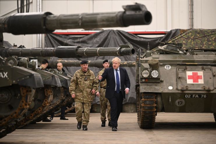 The UK Prime Minister Travels To Estonia