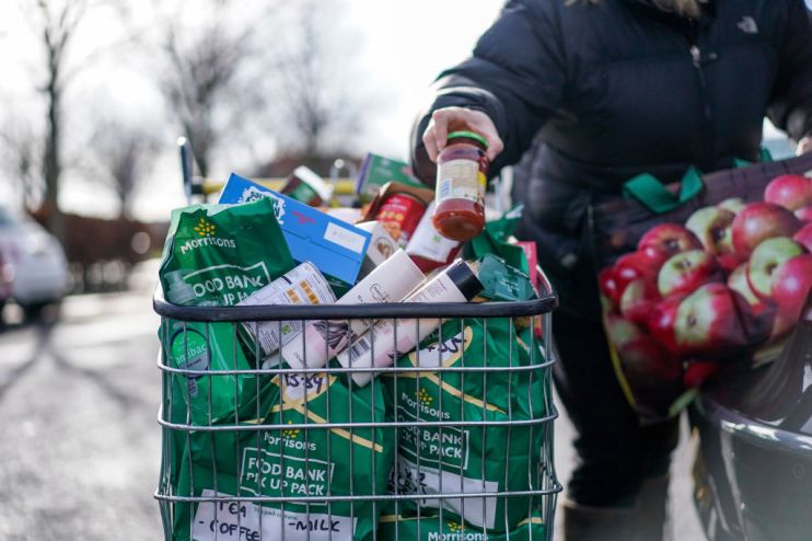Community For Food Charity Deliver Food To People In Need
