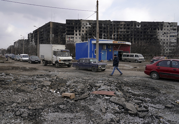 Evacuations from Mariupol in Ukraine