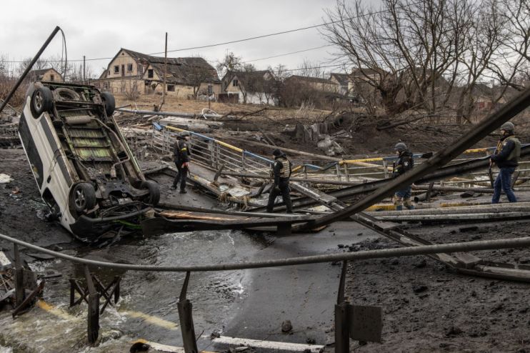 Ukraine Holds Off Russian Forces In Western Kyiv Oblast