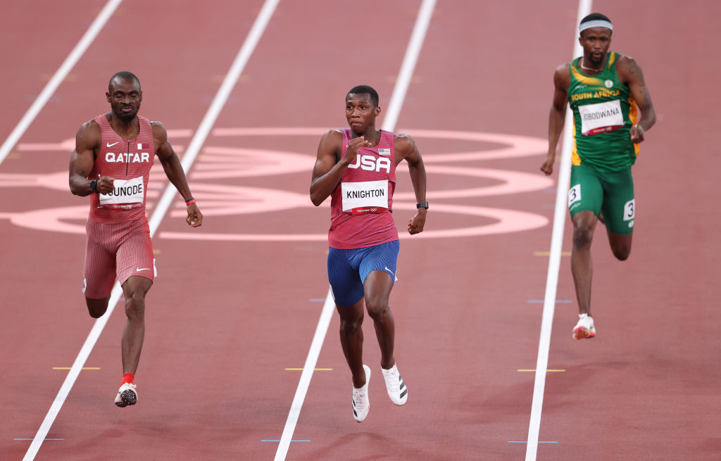 American Olympian Erriyon Knighton last month ran the fourth fastest men's 200m ever &ndash; behind Usain Bolt, Michael Johnson and Yohan Blake &ndash; ahead of the World Championships in July in Eugene. 