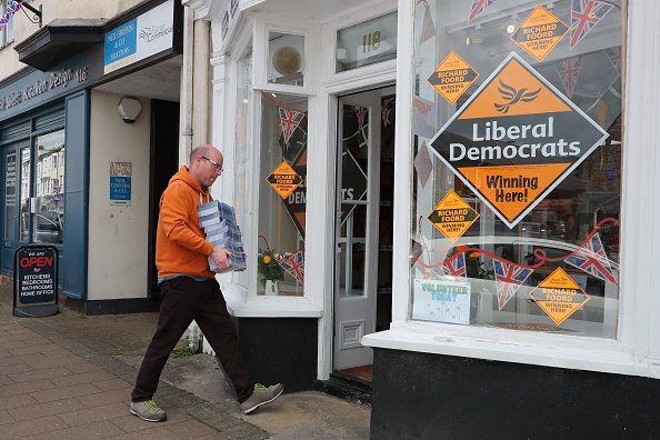 BRITAIN-POLITICS-BY-ELECTION-VOTE-TIVERTON