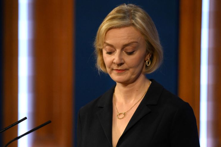 Liz Truss Holds Press Conference After Sacking Her Chancellor