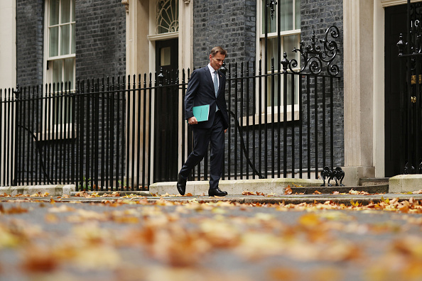 Chancellor Of The Exchequer Jeremy Hunt Presents Autumn Statement