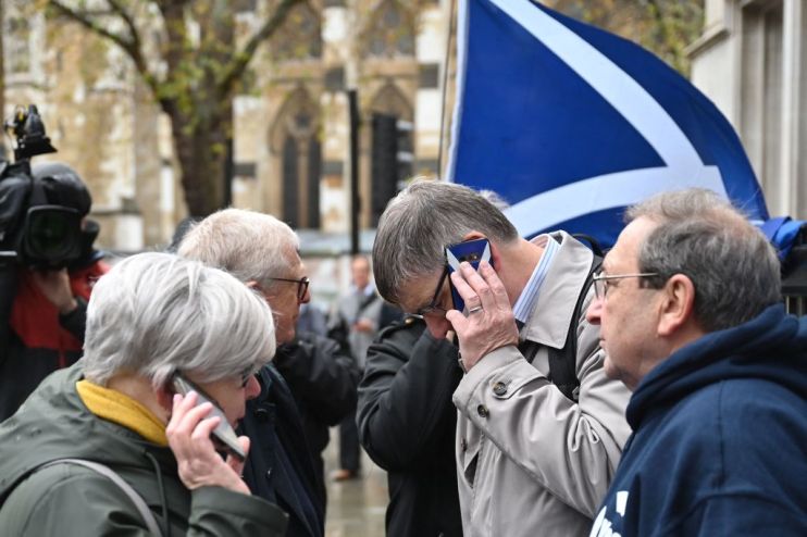 BRITAIN-COURT-SCOTLAND-POLITICS-INDEPENDENCE-REFERENDUM