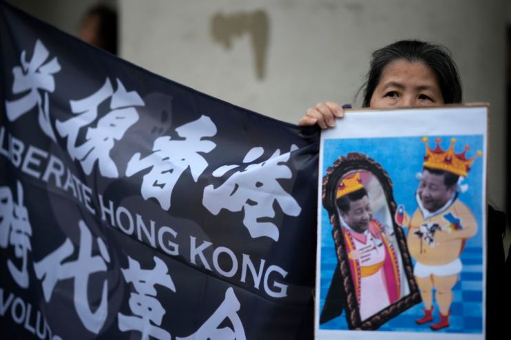 National Demonstrations Against The Assault Of Protester At The Chinese Consulate In Manchester