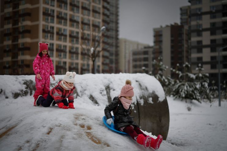 In Kyiv, Classes Continue Amid Power Cuts And Air-Raid Sirens