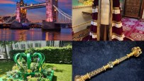Coronation in the square mile: Tower Bridge, velvet robe, Crystal Sceptre and the great outdoors.