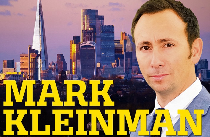 Mark Kleinman is Sky News' City Editor and writes a fortnightly column for City PM