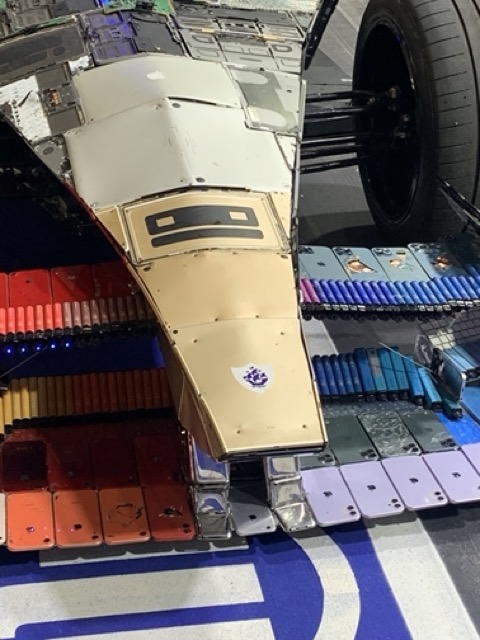But it was the single-use vapes which made up the front wing that made the passing rubberneckers take notice &ndash; a reminder of how times have changed, from playing tag in the local park to waste an afternoon a decade ago to sucking on a disposable battery to pass the time these days.&nbsp;