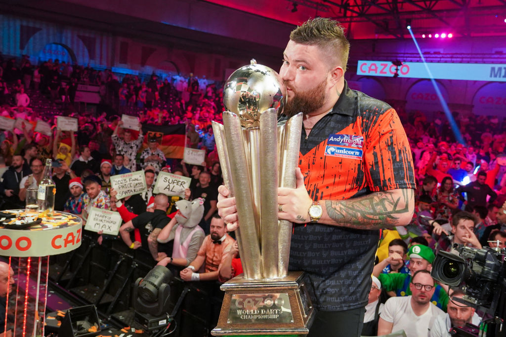 Hospitality at the World Darts Championship includes stage-side seats and table service for drinks