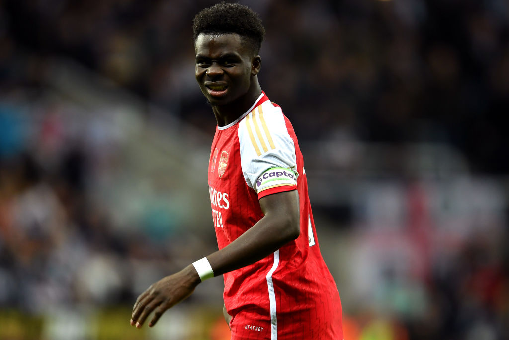 Saka's form his dipped since injury, with his attacking numbers all down on earlier in the season  