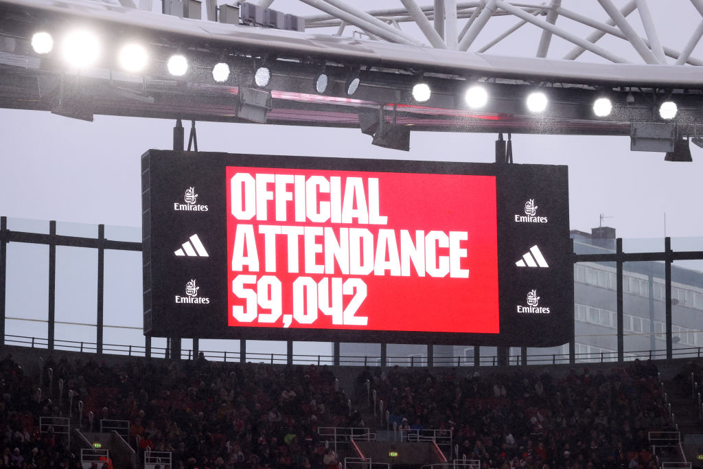 Attendance record at a WSL match smashed at Arsenal vs Chelsea