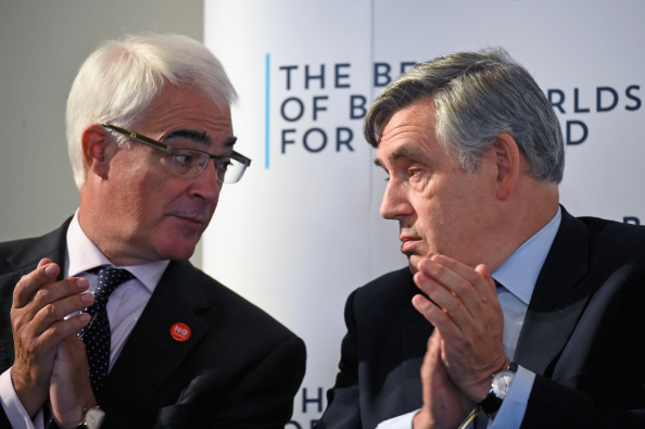Alistair Darling And Gordon Brown Attended A Better Together Rally