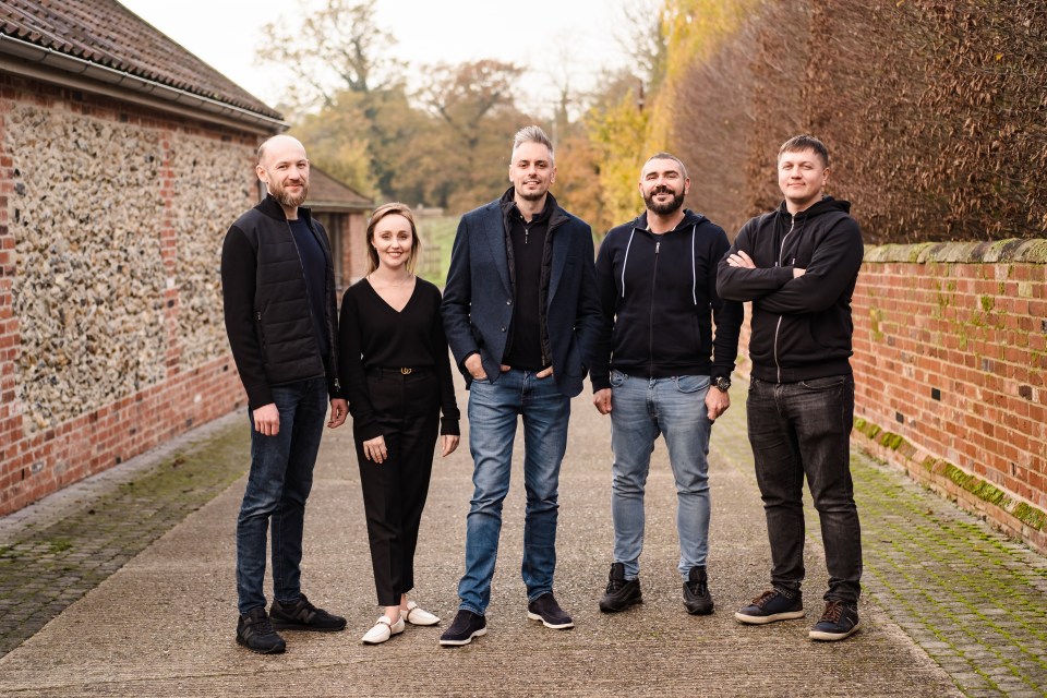 Members of Carmoola's founding and current team: Igor Gordiichuk,  Amy Rushby, Aidan Rushby Danny Armstrong, Roman Sumnikov 