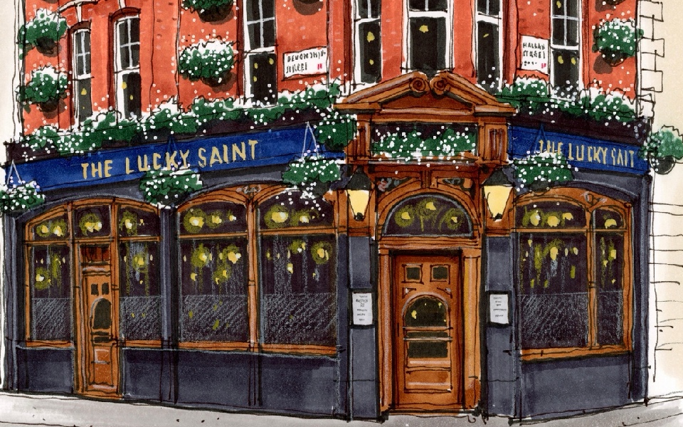 Dry January in London &ndash; Lucky Saint
