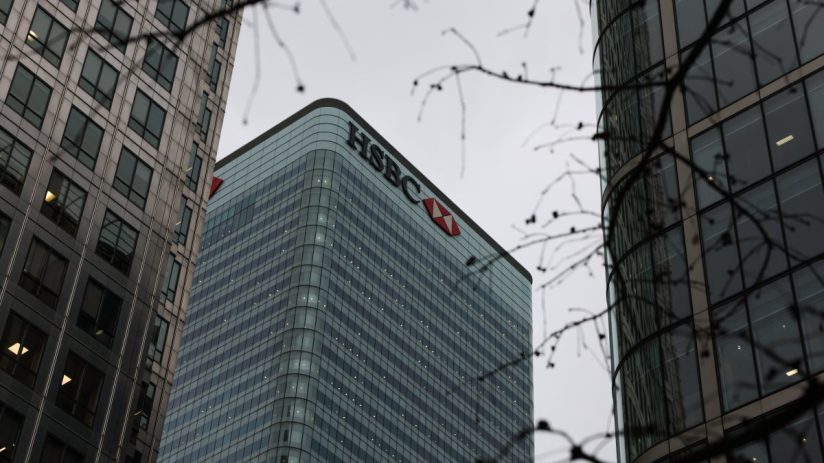 HSBC's stock has taken a hit due to the huge tariffs slapped on Asian countries.