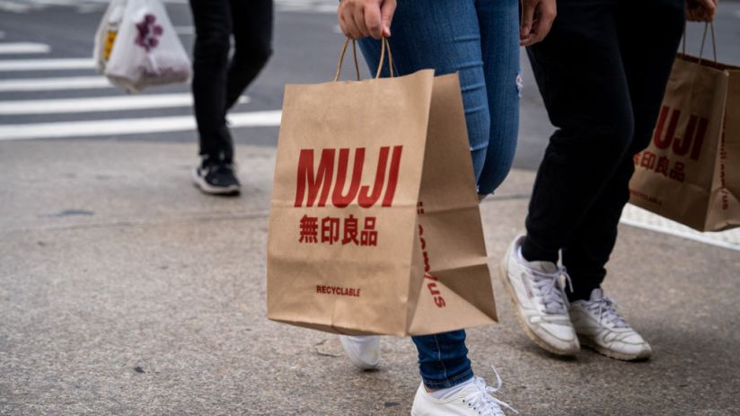 Muji has shops in London and one in Birmingham.