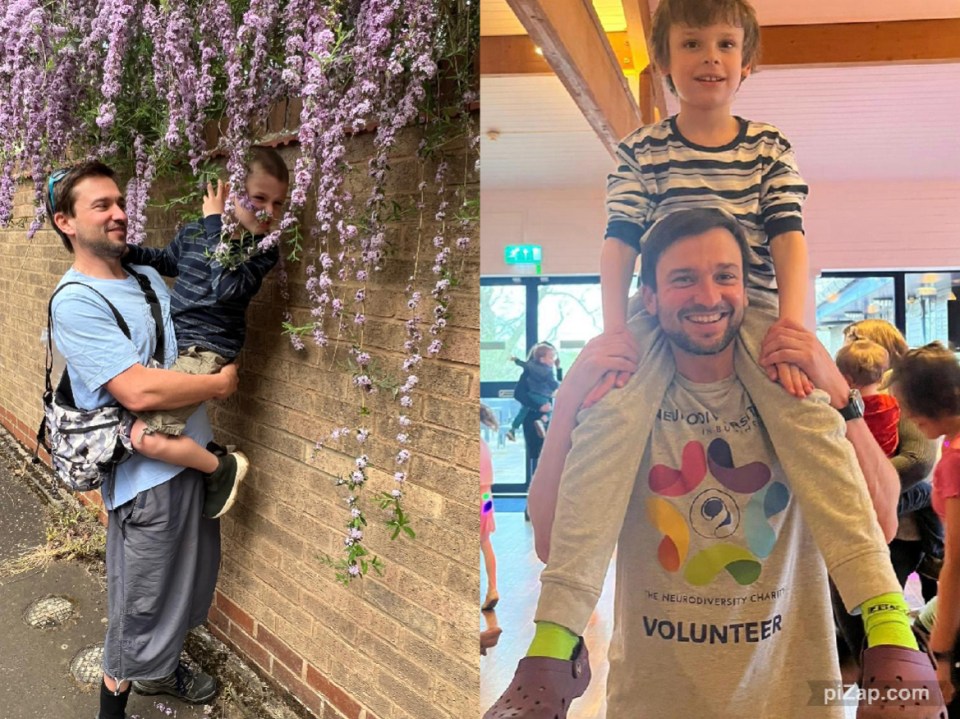 Dan and his son