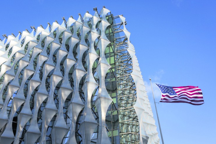 US diplomats have racked up a huge &pound;14m congestion charge bill