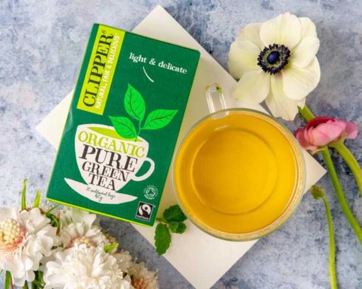 The tea brand Clipper is owned by Kallo Foods.
