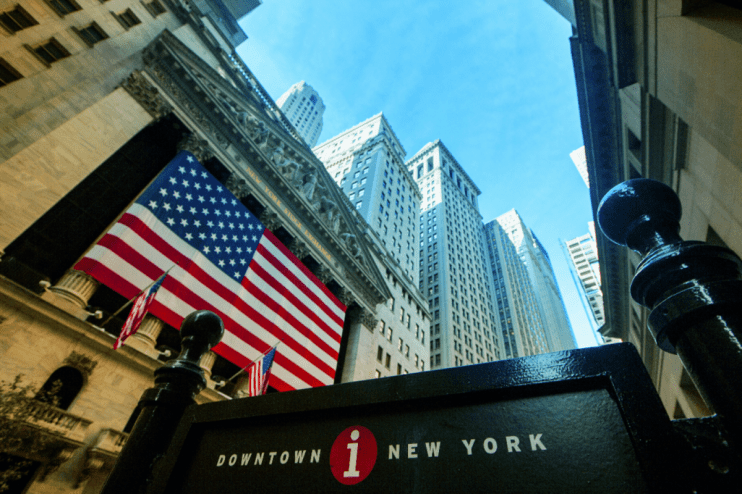 US markets slumped upon open as markets digested the implications of Trump's tariffs.