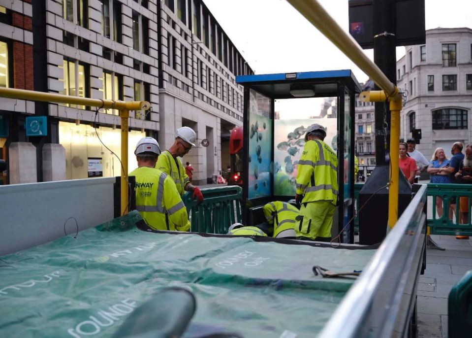 Canada moving the Banksy artwork to Guildhall
