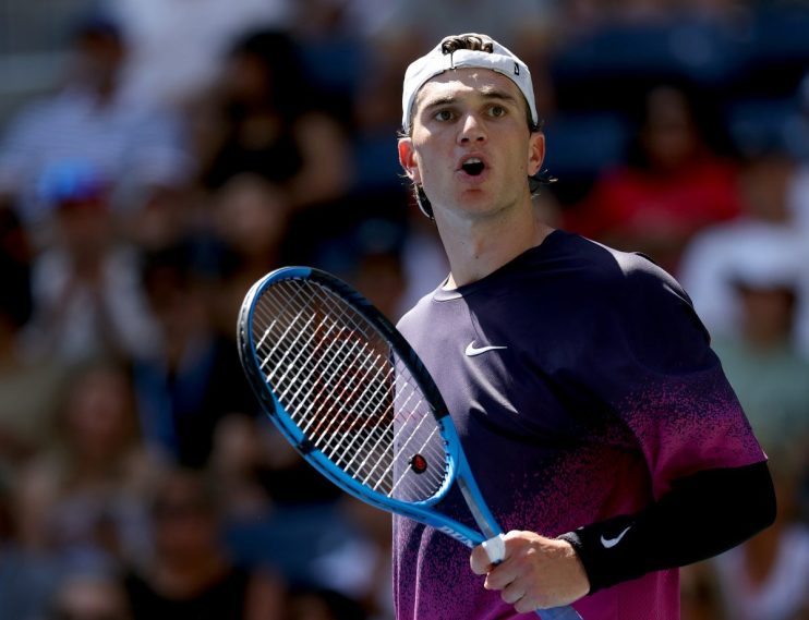 Brit Jack Draper stormed into his first ever Grand Slam quarter-final on Tuesday, beating Tomas Machac to reach the last eight at the US Open.