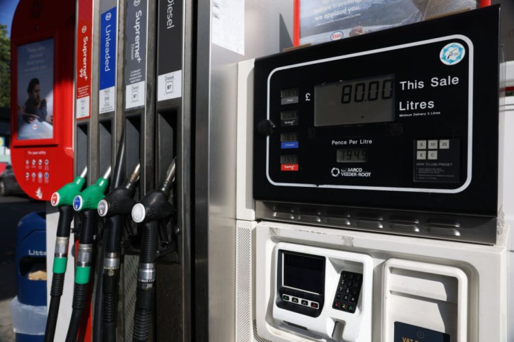 Petrol and diesel prices have fallen in recent months. (Photo by Hollie Adams/Getty Images)