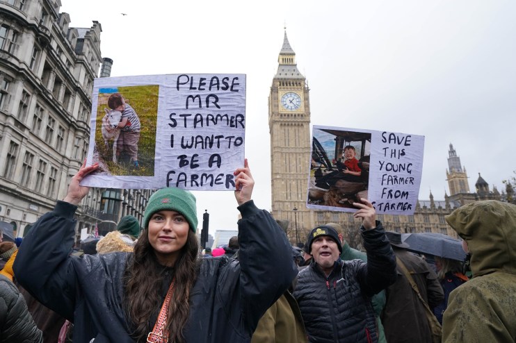 Hedge fund managers could buy up farmland if UK farmers sell up to avoid the inheritance levy, MPs were told, as the Tories brought a vote on the so-called &lsquo;family farm tax&rsquo;.