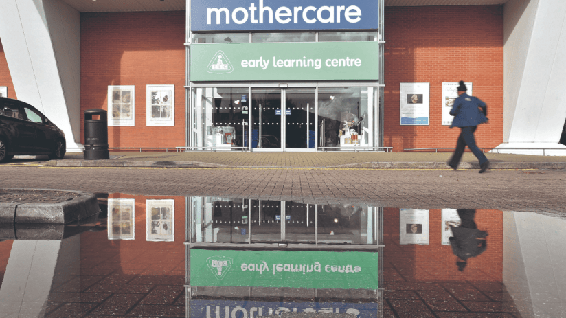 Mothercare fell to a loss during the first half of its financial year.