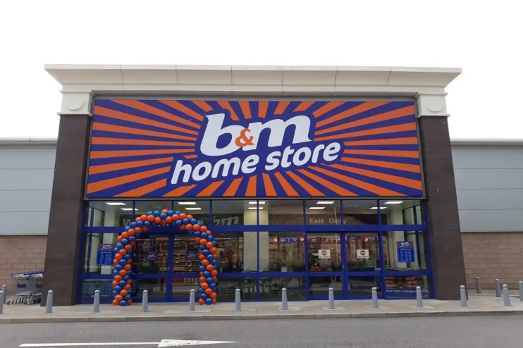 B&M is listed on the London Stock Exchange.
