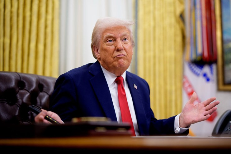 Asos and Boohoo are to stick to their plans despite Donald Trump's tariffs. (Photo by Andrew Harnik/Getty Images)