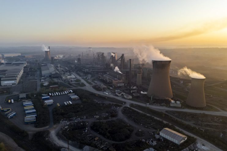 The steel industry has been particularly badly hit by rising energy costs