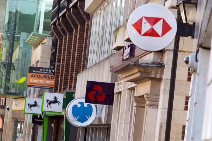 Barclays and HSBC shares rose on Thursday. (Image Bloomberg via Getty)