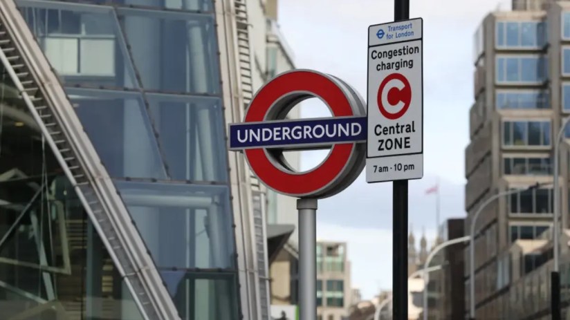 Transport for London announced plans on Tuesday to hike the congestion charge from &pound;15 to &pound;18, the first increase since 2020. The congestion charge covers a relatively small area of London, but enables a noticeable difference in pollution. (Photo by Hollie Adams/Getty Images)