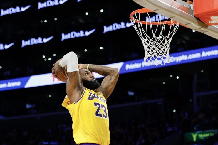 LeBron James is set to play in the Lakers&rsquo; new ownership era after opting into a &pound;38m contract option.