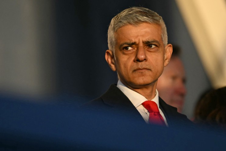 London Mayor Sadiq Khan